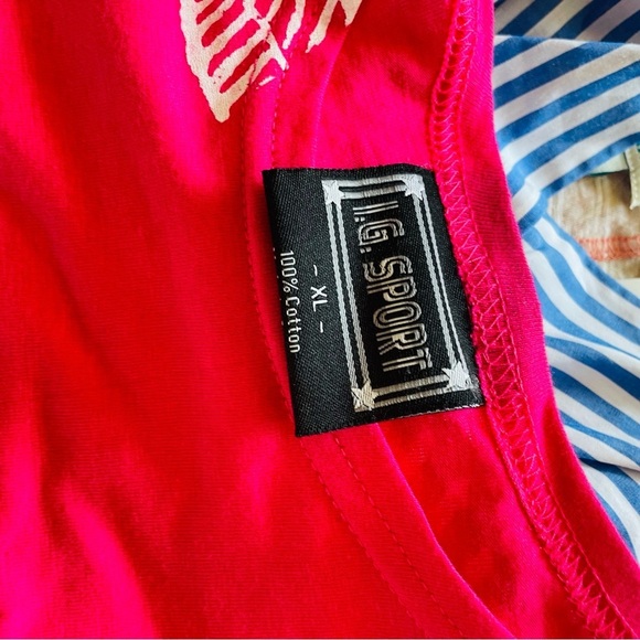 Vintage I.G. Sport Cotton Pink Fish Dress - Picture 8 of 8